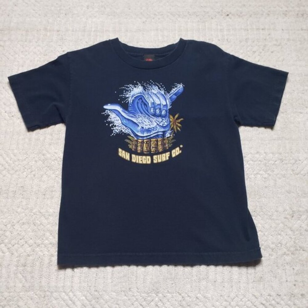 Coastal Classics San Diego Surf Co Short Sleeve Top Size L